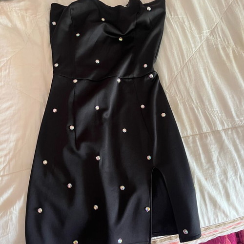 Black dress like new, size S