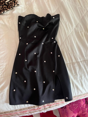 Black dress like new, size S