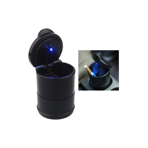 LED Portable Car Cup Holder Ashtray with Light New