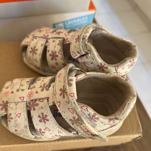First Step Summer Shoes Size 19 Used, Good Condition