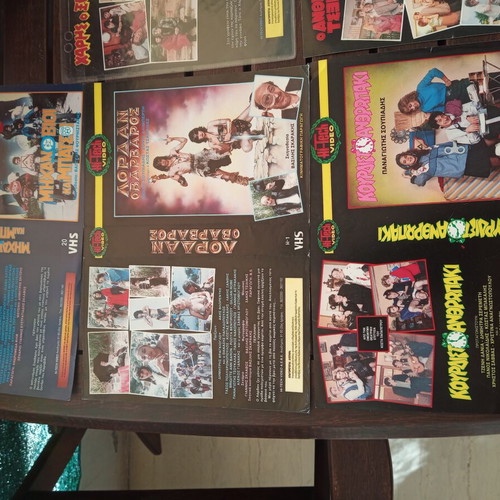 VHS Covers pack of 10, new