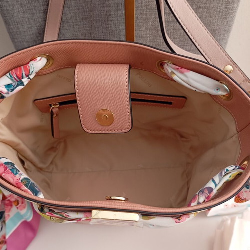 Pollini crossbody bag new, dusty apple color