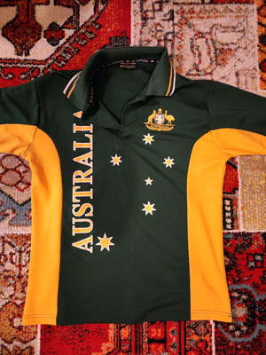 T-shirt jersey Australia medium σαν καινούργιο, πράσινο