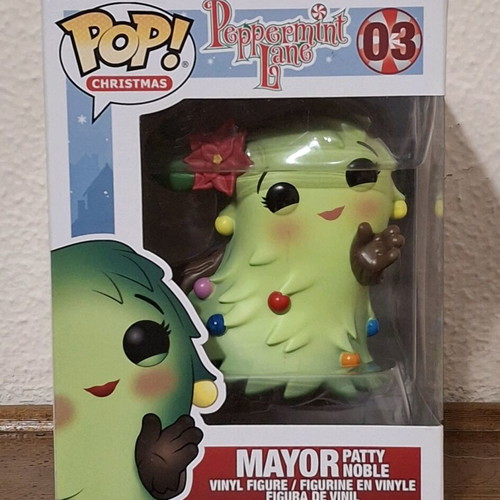 Funko POP! Mayor Patty Noble #03 Christmas Peppermint Lane new