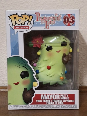 Funko POP! Mayor Patty Noble #03 Christmas Peppermint Lane new