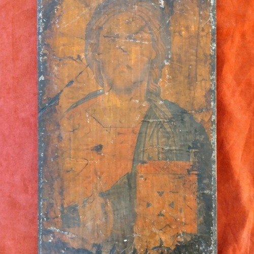 Handmade Jesus Christ image new, Mount Athos style