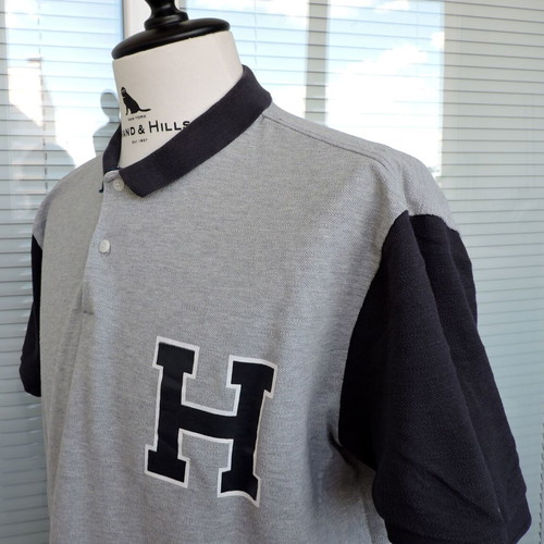 Tommy Hilfiger Denim men's grey short sleeve polo shirt size L