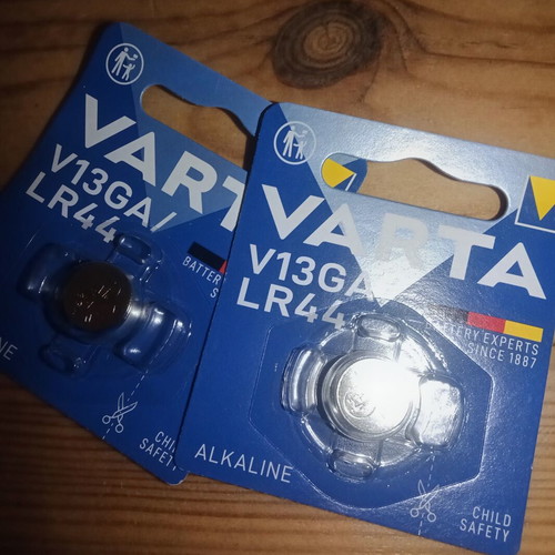 VARTA V13GA LR44 alkaline batteries, pack of 2