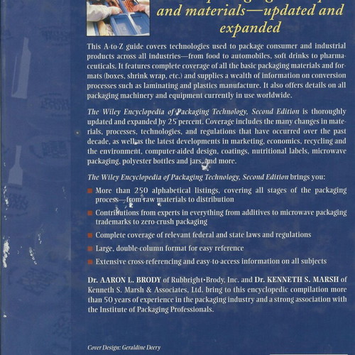 Wiley Encyclopedia of Packaging Technology book used