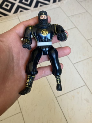 Power Rangers Black Ninja Ranger action figure used