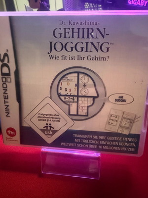 Gehirn Jogging Nintendo DS game like new, German edition