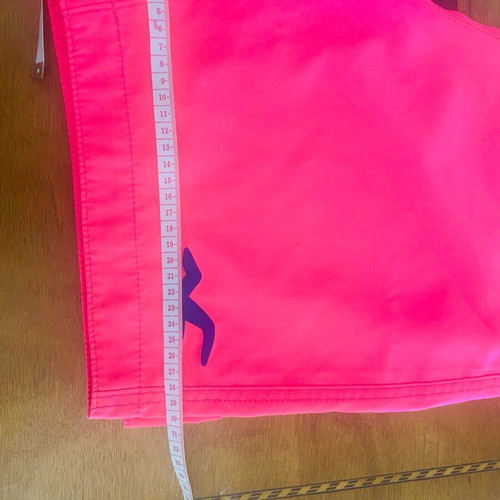 Hollister men's swim shorts, pink, size M