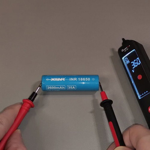 Xtar 2600mAh 35A INR18650 Li-ion Battery like new