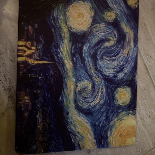 Starry Night laptop hard case, 34x23 cm
