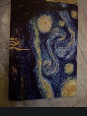 Starry Night laptop hard case, 34x23 cm