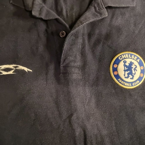 Chelsea FC Champions League polo shirt used, authentic 2007-2008