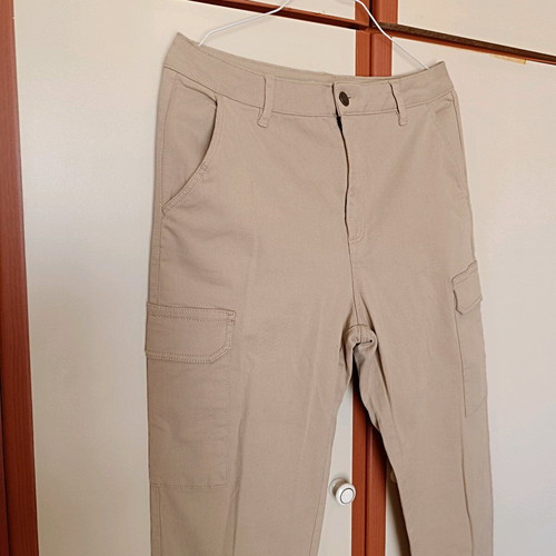 Beige pants like new, size L/40/12