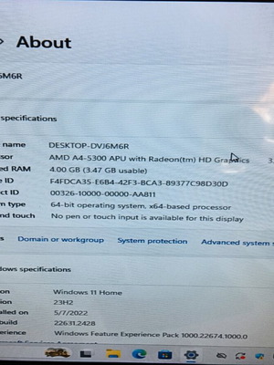 Σετ μητρικής MSI FM2-A55M-E33 και CPU AMD A4 5300 μεταχειρισμένο