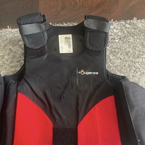 Horse Riding Chest Protector like new with tear