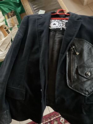 Frankie Morello jacket collectible like new, size L, black