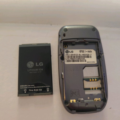 LG KP202 used, no charger, unknown functionality