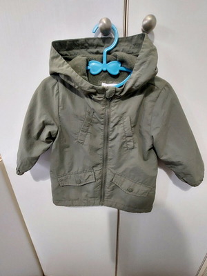 Spring baby jacket khaki 74cm like new