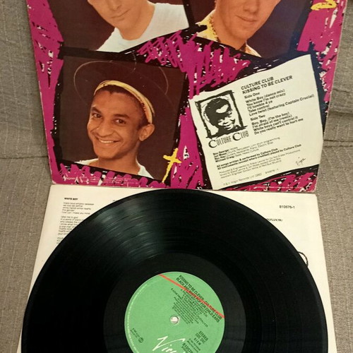 Culture Club Kissing to Be Clever LP used, pop