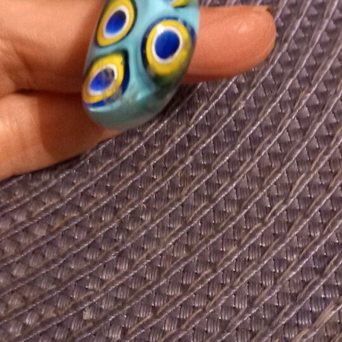 Murano glass ring