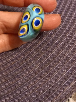 Murano glass ring