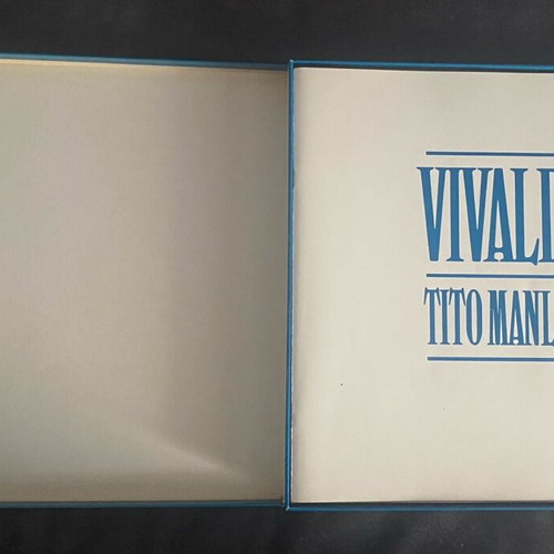 Vivaldi Tito Manlio 4-LP vinyl like new, classical