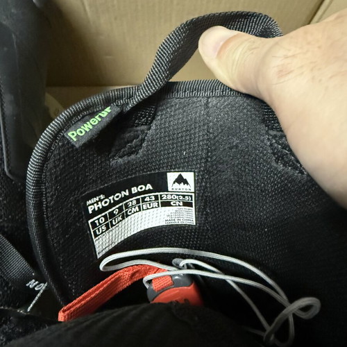 Burton Photon Double Boa Flex-6 Snowboard Boots used, size 43