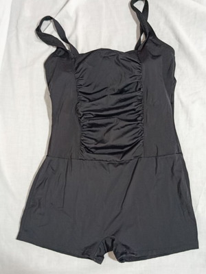 Bonprix vintage style one-piece swimsuit size 46 black