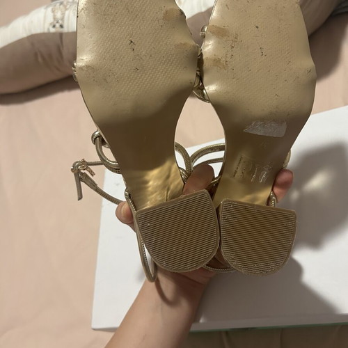 Mairiboo for Envie gold sandals size 37 like new