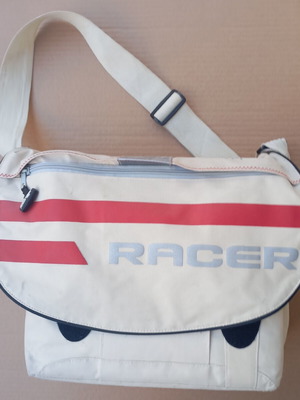 Bennetton Formula 1 Racer shoulder bag used, large interior