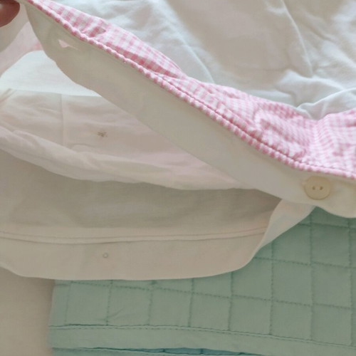 Crib quilt seasonal like new 120x80 cotton duvet cover