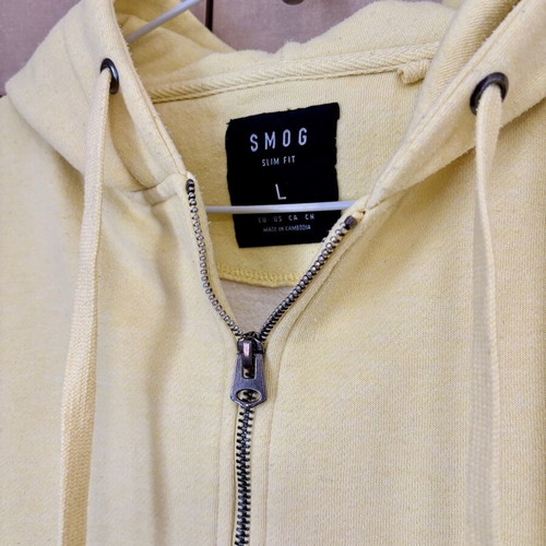 Unisex jacket used, yellow Slim Fit Smog size L