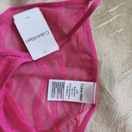 Calvin Klein lingerie size L new, pink