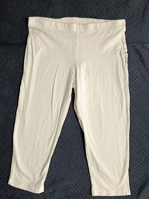 La Redoute cotton white leggings size 42-44