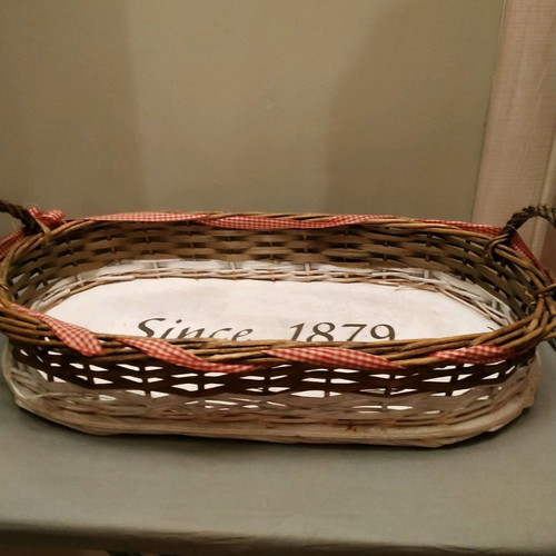 Decorative pots and tray new, set of 5 pieces