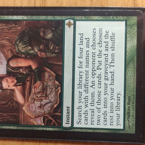 Realms Uncharted Magic the Gathering card like new