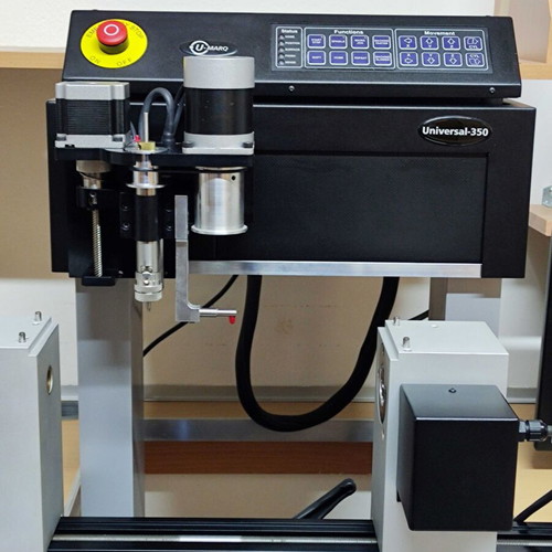 U-MARQ Universal 350 Cylindrical 4-Axis Engraving Machine like new with accessory package