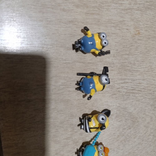 Minions Kinder Figures used, miniatures and toys