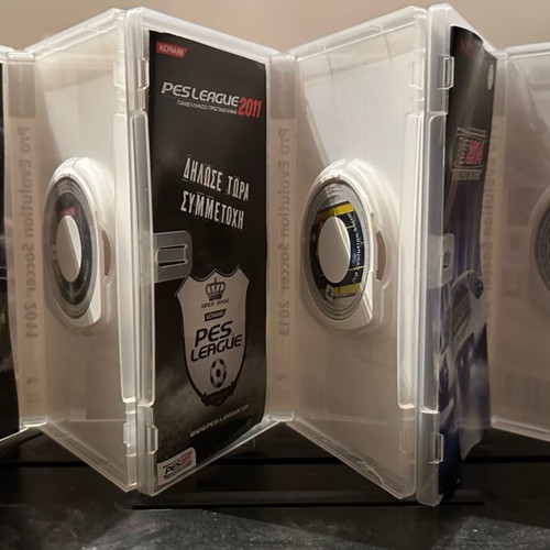 PSP Pro Evolution Soccer 2011, 2013, 2014 like new, pack of 3 games
