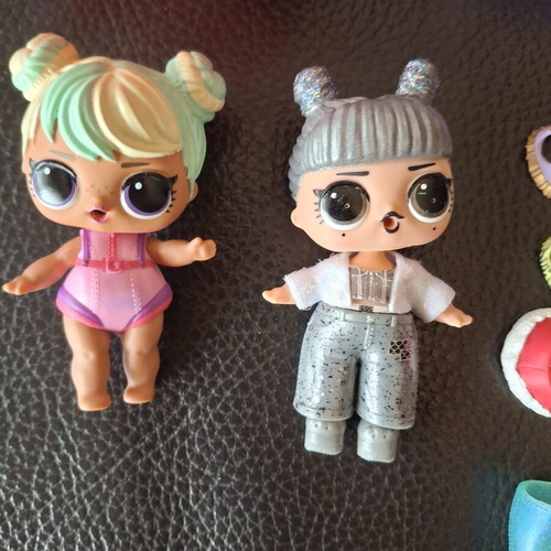 LOL Figures Nail Salon Accessories used set
