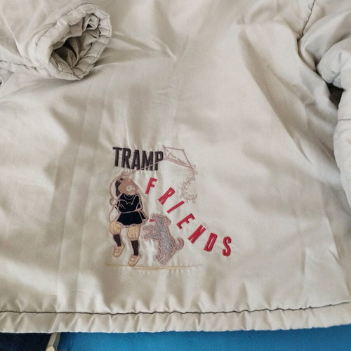 Tramp Sports Kids World kids jacket like new, size 5, beige with blue