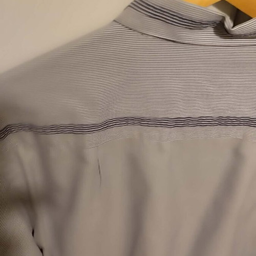 Stoffels striped blue shirt like new, size L/XL