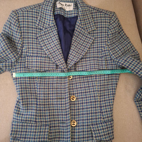 Anna Riska medium blue jacket like new