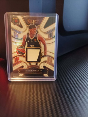 Glynn Watson 2025-26 Select Euroleague patch like new, 27/49