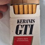 Keranis cigarette pack full used