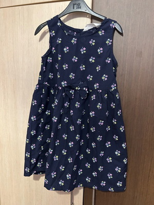 H&M dress blue like new, size 116 cm for 5 years old